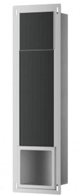 Saqu Essential inbouw reserverolhouder 20,8x14,7x74cm RVS