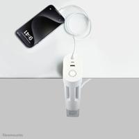 Neomounts DS22-840WH6 Bureaucontactdoos met klem en USB-C en USB-A poorten - Quick-charge - thumbnail