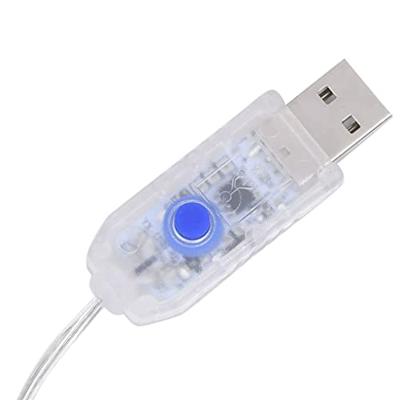 Kerstversiering rendierfamilie 160 LED meerkleurig acryl - thumbnail