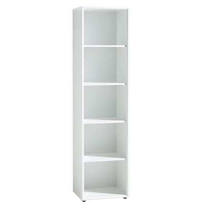 Hoge open kantoorkast Destin Wit