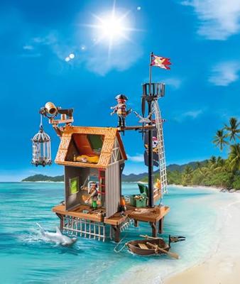 PLAYMOBIL 71792 Haven en piratenhol met gevangenissen - thumbnail