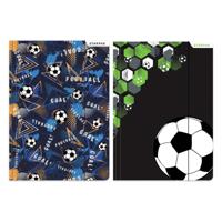 Map met Elastiek A4 Voetbal Print - thumbnail