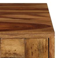 Salontafel 110x50x37 cm sheeshamhout met honing afwerking - thumbnail