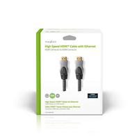 High Speed HDMI-Kabel met Ethernet | HDMI-Connector - HDMI-Connector | 0,75 m | Antraciet - thumbnail