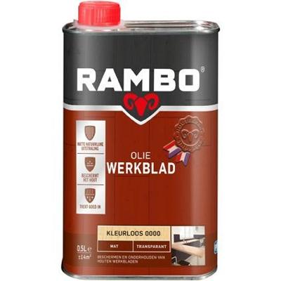 Olie werkblad transparant mat 0,5l Rambo - Rambo