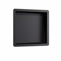 Inbouwnis Brauer Box Met Flens 30x30cm Zwart - thumbnail
