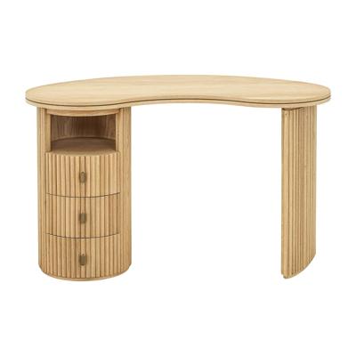 Richmond Organisch Bureau 'Belfort' Eikenhout, 130 x 70cm