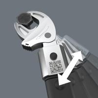 Wera 05020174001 7880 Joker 3XL Zelfaanpassende insteek-steeksleutel Sleutelbreedte (metrisch) 32 - 41 mm Sleutelbreedte (inch) 1 1/2 - 1 7/16 - thumbnail