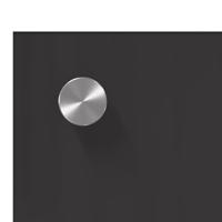 VidaXL Keuken spatscherm donkergrijs 80 x 60 cm gehard glas - thumbnail