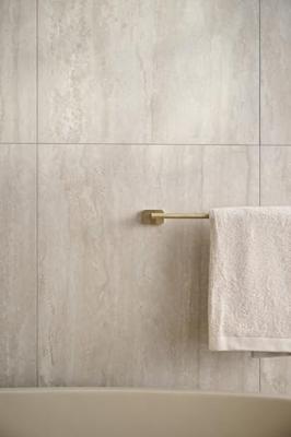 Ben Mykanto handdoekbeugel 60x7x3,9cm geborsteld messing