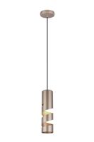 Trio Koker hanglampStream Ø 8cm - messing mat - 364000165 - thumbnail