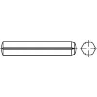 TOOLCRAFT TO-5437431 Cilindrische kerfstift 3 mm Staal 250 stuk(s) - thumbnail