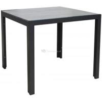SenS-line Jersey tuintafel grijs vierkant 90 cm - thumbnail