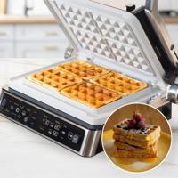 Multifunctionele Genius Chef contactgrill wafelplaten - thumbnail