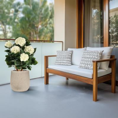 Hortensia UV Kunstplant Deluxe 65cm Creme