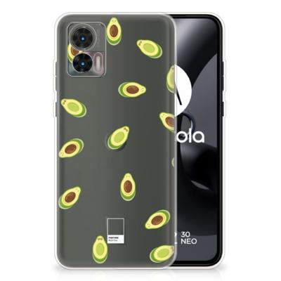 Motorola Edge 30 Neo | Siliconen Case | Avocado