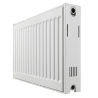 Paneelradiator Haceka Sanivesk Duo 80x40 cm Wit Zij-Aansluiting (881 Watt) - thumbnail