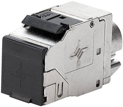 Telegärtner 100023211 RJ45-connector CAT 8.1 Bus Metaal 1 stuk(s)