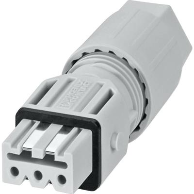 Phoenix Contact 1490380 Connector Totaal aantal polen: 4 + PE 16 A, 10 A Grijs 1 stuk(s) Phoenix Contact 1490380 Connector Totaal aantal polen: 4 + PE 16 A, 10 A Grijs 1 stuk(s)