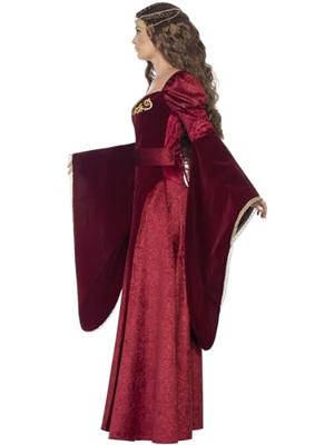 Middeleeuwse Koningin kostuum deluxe