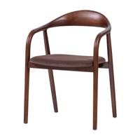 Woood Bran eetkamerstoel Bruin - thumbnail