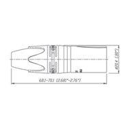 Neutrik NEUTRIK XLR connector 3pin NC3FX female - thumbnail