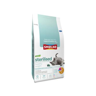 Smølke Sterilised kattenvoer 2 x 4 kg Smølke Sterilised kattenvoer 2 x 4 kg