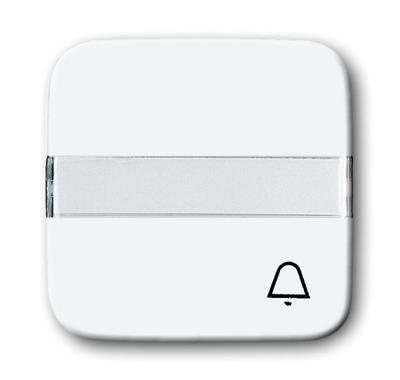 Busch-Jaeger 2CKA001731A0538 Wipschakelaar bel Afdekking Zuiver wit (RAL 9010), Wit 1 stuk(s)