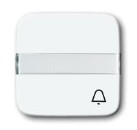 Busch-Jaeger 2CKA001731A0538 Wipschakelaar bel Afdekking Zuiver wit (RAL 9010), Wit 1 stuk(s) - thumbnail