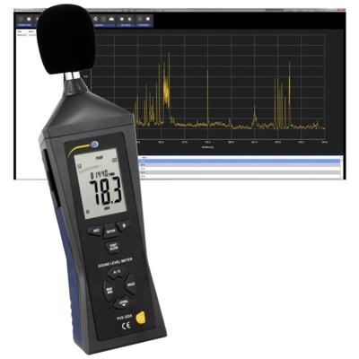 PCE Instruments Decibelmeter Datalogger 30 - 80 dB 31.5 Hz - 8 kHz USB PCE Instruments Decibelmeter Datalogger 30 - 80 dB 31.5 Hz - 8 kHz USB
