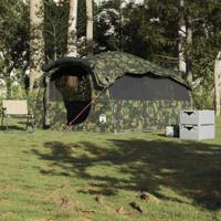 Tunneltent 6-persoons waterdicht camouflage - thumbnail