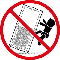 VidaXL Haardhoutrek met basis 37x37x113 cm staal zwart - thumbnail