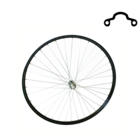 Voorwiel 28x1 1/2 zwart, Westwood profiel aluminium velg - thumbnail