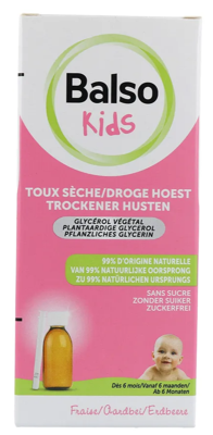 Balso Kids Droge Hoest Siroop Balso Kids Droge Hoest Siroop