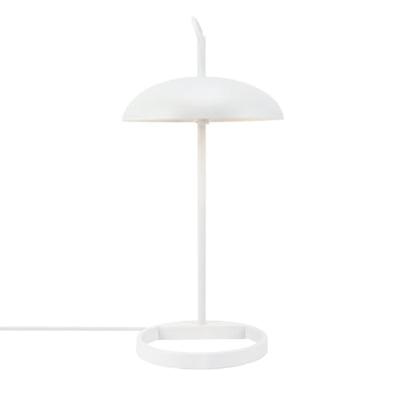 Kleine witte tafellamp met schakelaar en G9 fitting 'Versale' DFTP Kleine witte tafellamp met schakelaar en G9 fitting 'Versale' DFTP