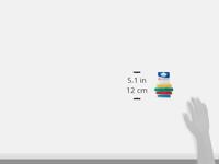 Toppoint Gekleurde Elastiekjes 95 stuks - thumbnail