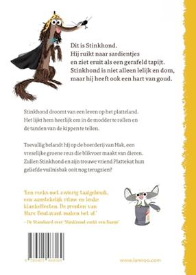 Stinkhond op de boerderij