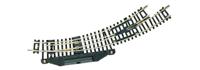 N Fleischmann rails (zonder ballastbed) 22273 Gebogen wissel, Elektrisch, Links 194.6 mm 42 ° 194.6 mm, 228.2 mm 1 stuk(s) - thumbnail