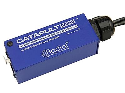 Radial Catapult Mini RX audio converter analoog naar Cat 5