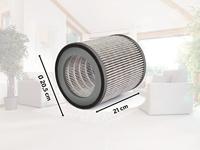 Soehnle 68107 airfresh clean connect 500 vervangfilter - thumbnail