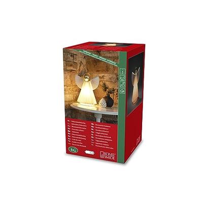 Konstsmide 1809-202 LED-silhouet Engel Crème-wit Schakelaar Konstsmide 1809-202 LED-silhouet Engel Crème-wit Schakelaar