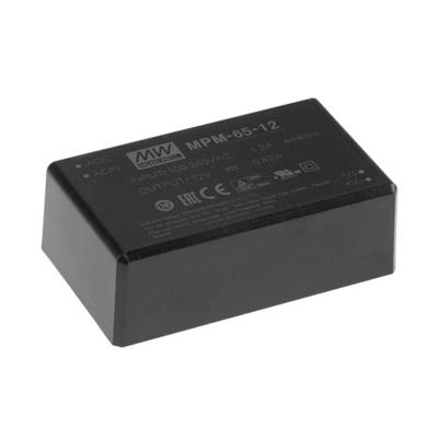 MEAN WELL MPM-65-15 AC/DC-printnetvoeding 15 V/DC 65 W