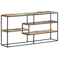 Dressoir 150x30x75 cm massief gerecycled hout - thumbnail