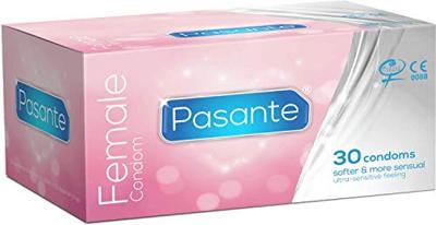 Pasante Internal Condom - Vrouwencondoom Latexvrij 30 stuks (grootverpakking)