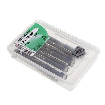 Houtdraadbout 8x60mm rvs 10st Deltafix - Deltafix Houtdraadbout 8x60mm rvs 10st Deltafix - Deltafix