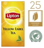 Thee lipton yellow label 25x1.5gr | 6 stuks - thumbnail