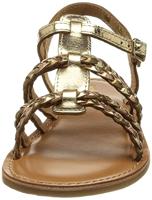 Leren meisjessandalen Baia LES TROPEZIENNES® BY M. BELARBI goud/multi - thumbnail