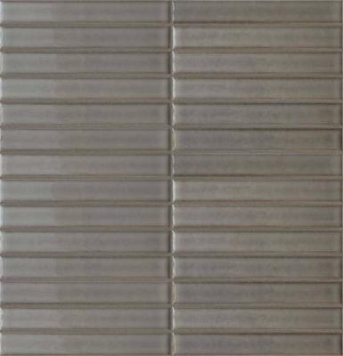 Wandtegel kitkat mozaïek Terratinta Stick 30x29cm soft brown glans gerectificeerd