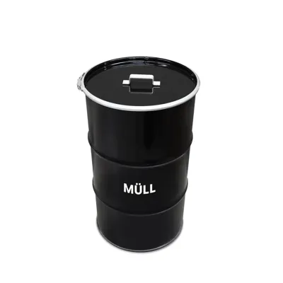 Olievat prullenbak 120L - Müll - Met handvat deksel