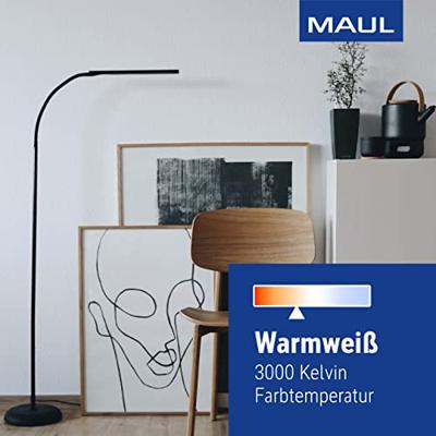 Maul MAULpirro 8234890 Staande LED-lamp 7 W Energielabel: E (A - G) Zwart Maul MAULpirro 8234890 Staande LED-lamp 7 W Energielabel: E (A - G) Zwart
